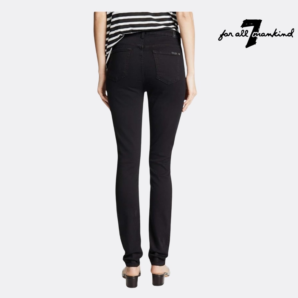 7 For All Mankind Women’s Gwenevere Ankle Skinny Mid Rise Jeans – Size 24 – B - Picture 3 of 8